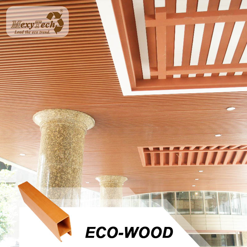 Suspended Composite Wood PVC Ceiling