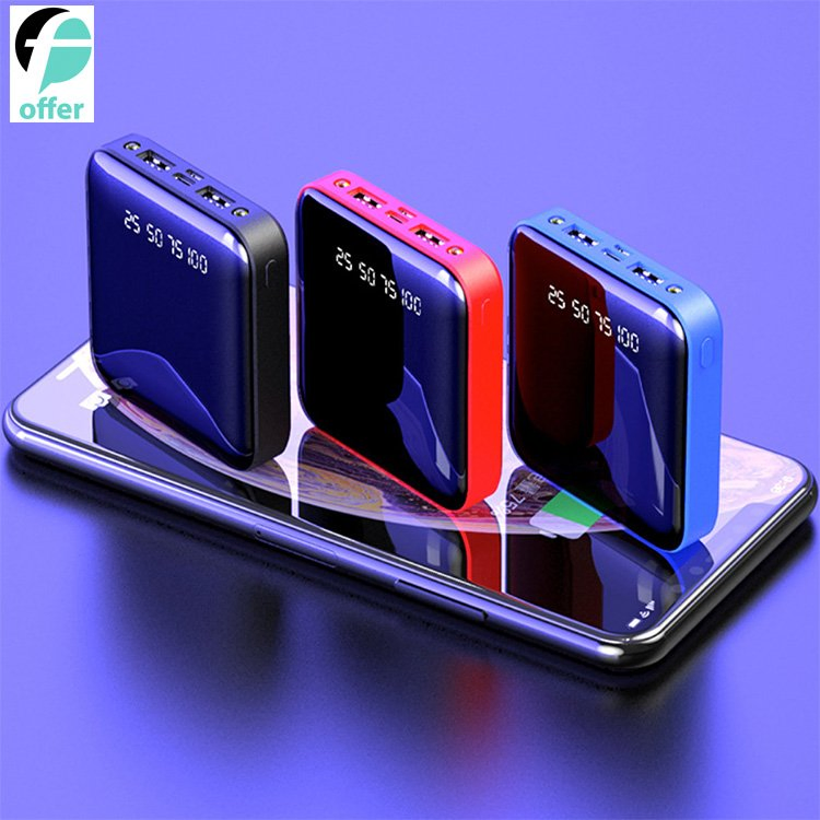 10000m Ah Fashion Wallet Power Bank