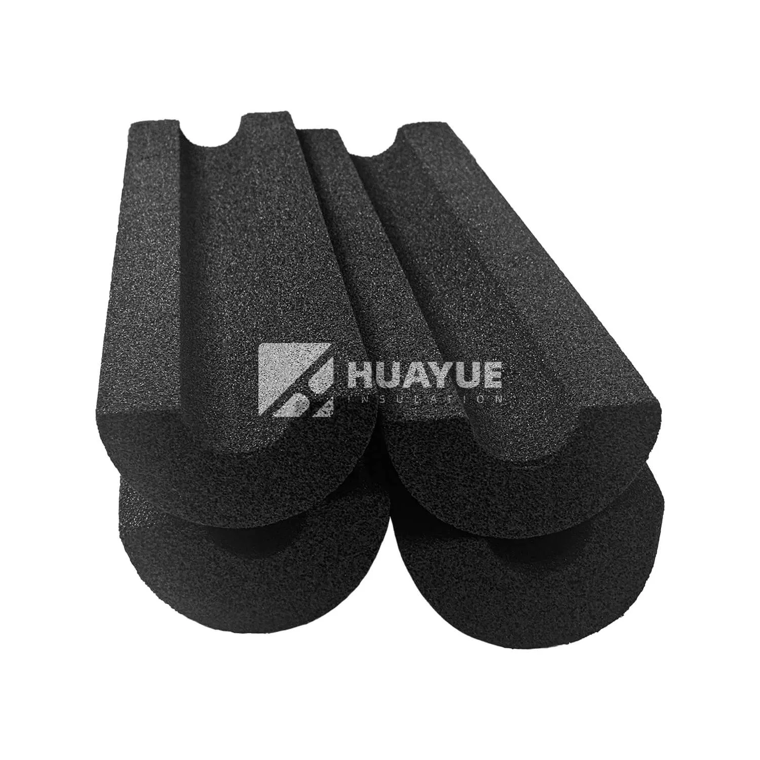 Lightweight Rigid Foam Glass Pipe Insulation Easy Installation for Contractors