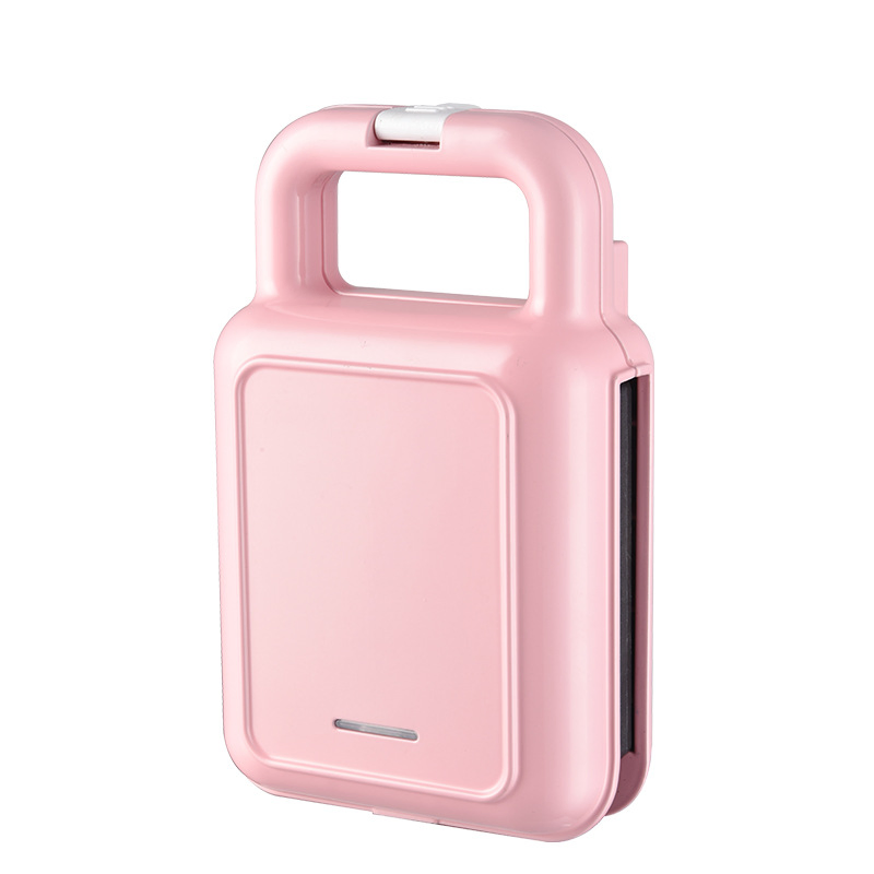 Breakfast Sandwich Maker, Non-Stick Plates Single Slice Breakfast Making Machine