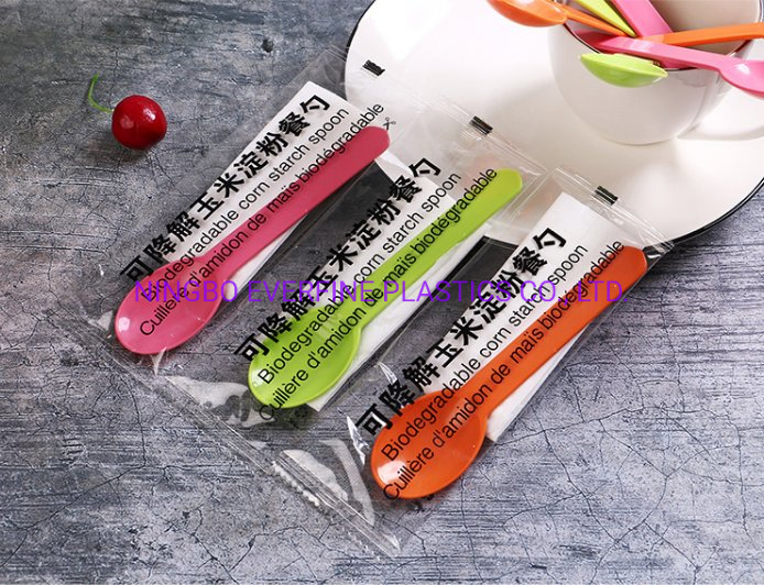 Cpla, Psm Biodegradable Frozen Yogurt Spoons
