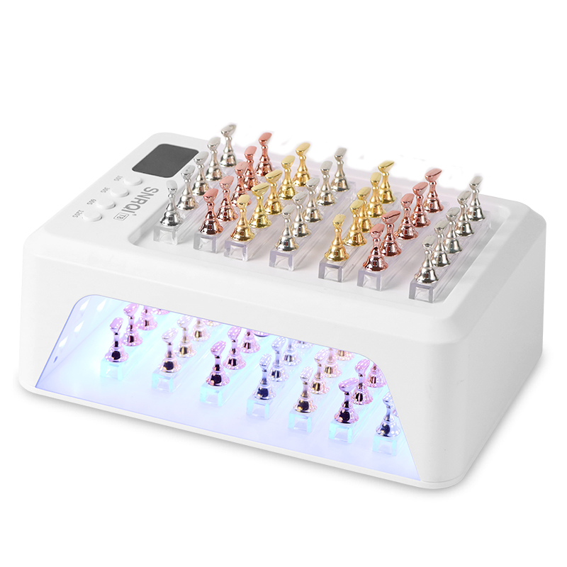 72W Nail Hand Arm Rest UV LED Nail Lamp Pillow Designed UV Light Professional Fast Curing Nail Dryer