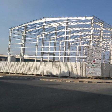 Builder Steel Structure Plant Building for Rice Mill Food Drying Shop