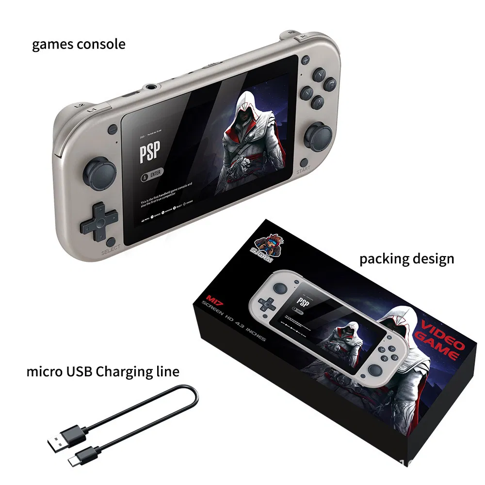 Портативная игровая консоль M17 Retro с 4K HD