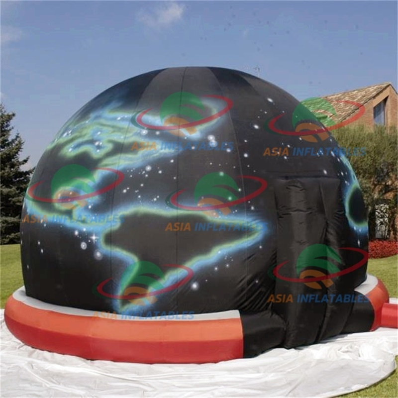 Outdoor Inflatable Projection Dome Tent for Planetarium Laser Shows