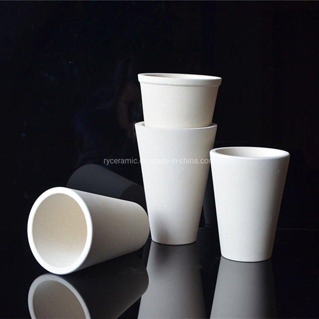 Огнеупорный тигель для анализа 45г, керамический