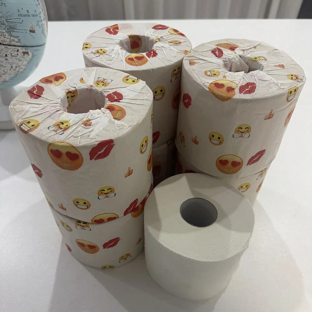 Zero Plastic 100% Pure Bamboo Material and BSCI Soft Toilet Paper
