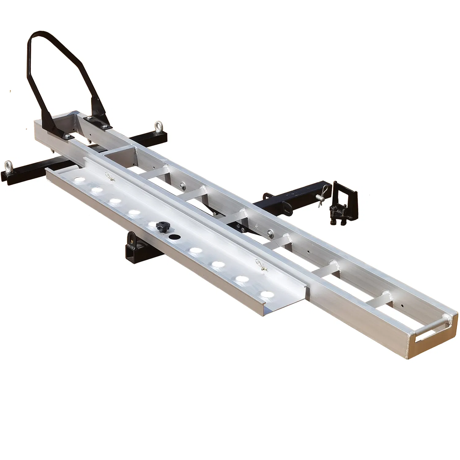 Алюминиевая аппарель-подставка для мотоцикла на фаркоп