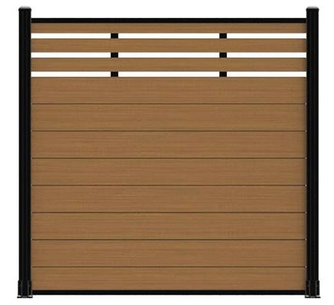 WPC Fence Wood Plastic Privacy Fence