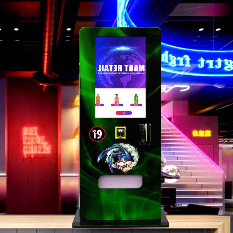 Mini Wall Mounted Smart Vapes Vending Machine with ID Scanner for Small Businesses at Home