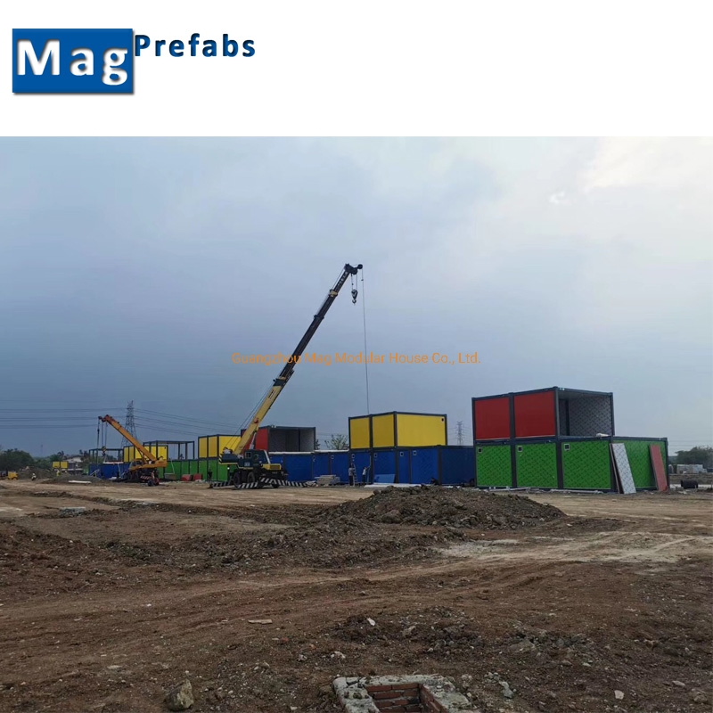 Rolling Door Single Floor Mobile Containers Portable Shop