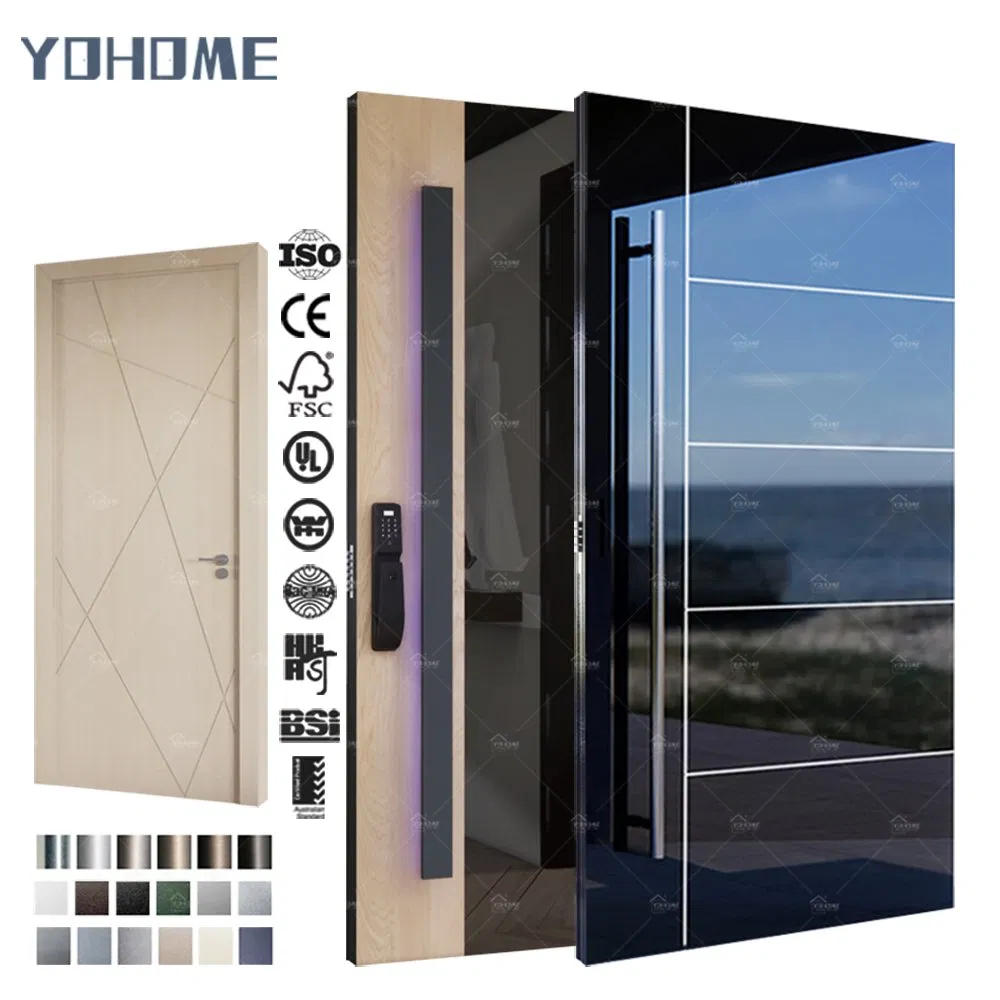 Входная металлическая дверь Yohome, 304 нержавеющая сталь