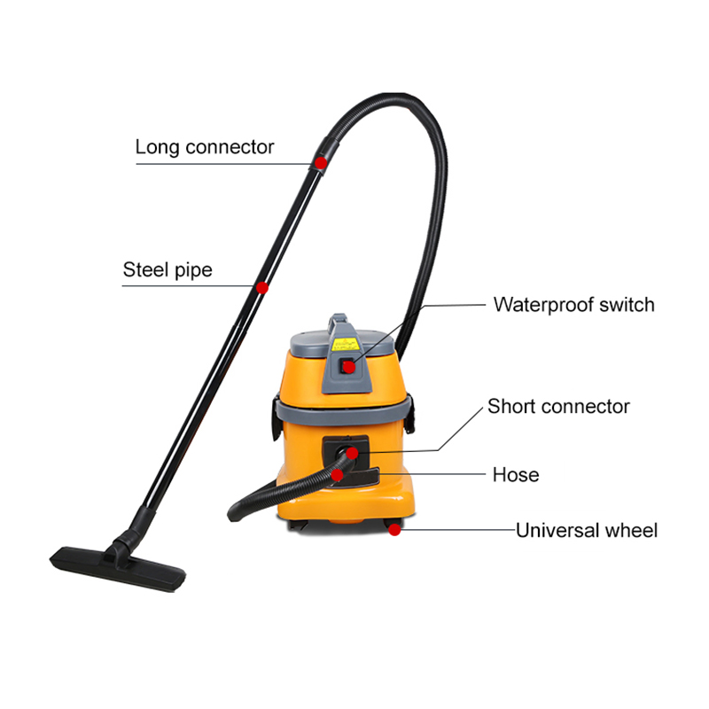 Car Vacuum Cleaner 15L Large Capacity Industrial Vacuum Cleaner Professional Vacuuming Tool