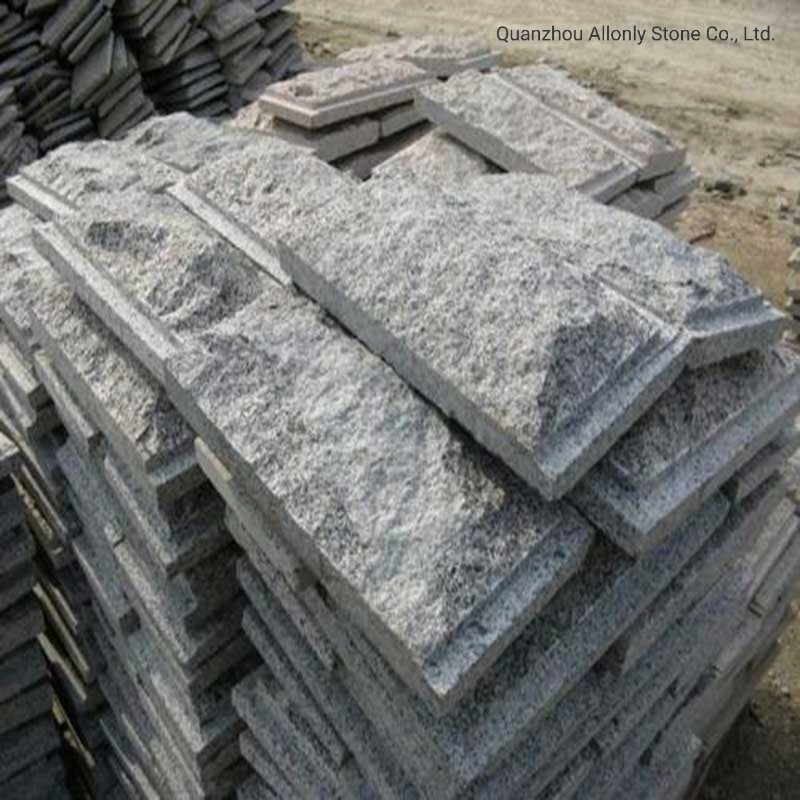 Chinese Granite G654 Padding Dark Mushroom Stone Exterior Wall Cladding Tiles