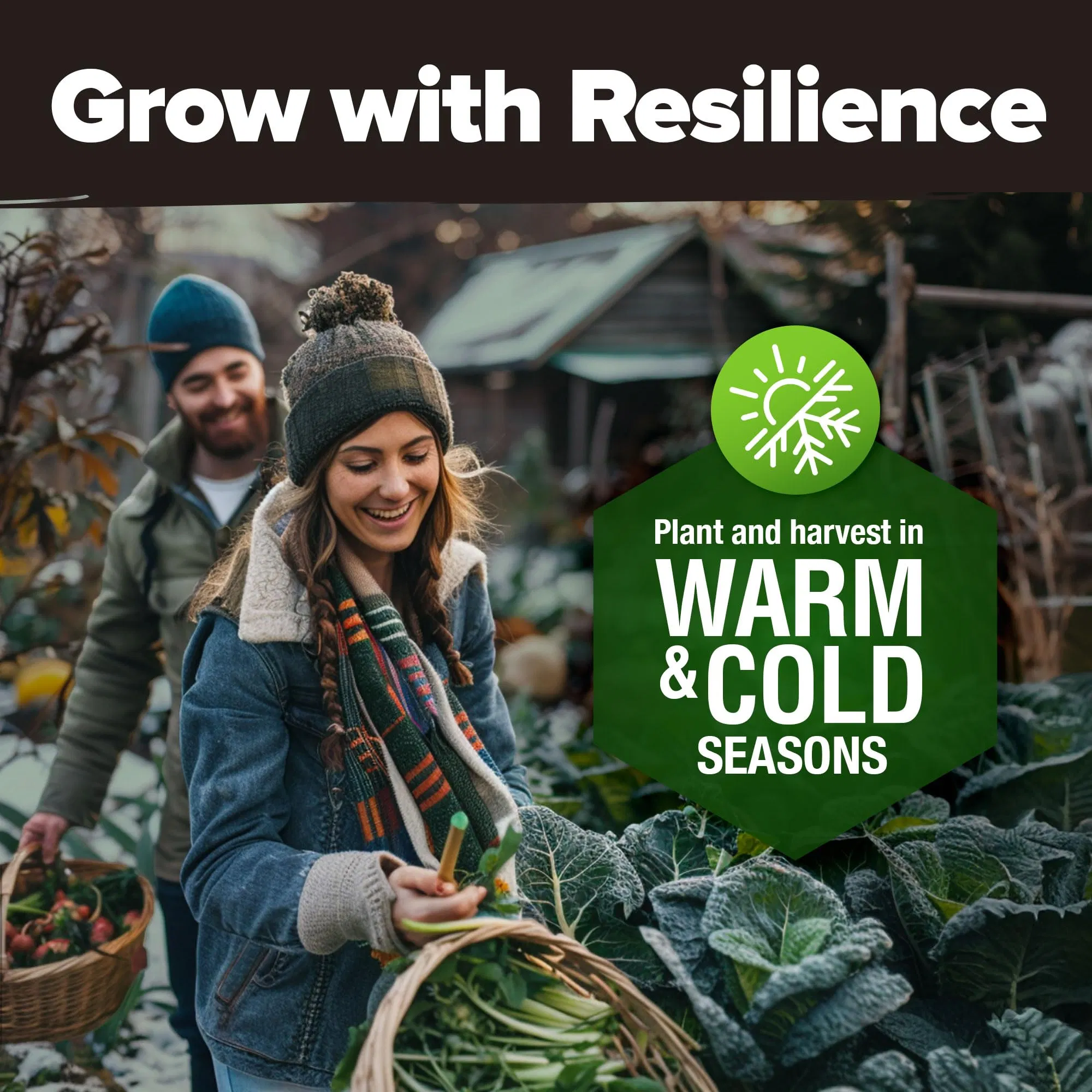 Home Grown 27, 500+ Heirloom Vegetable & Fruits