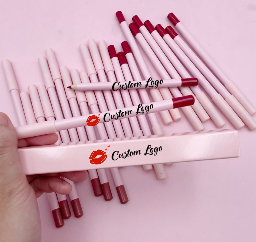 Long Lasting Lipliner Custom Pink Matte Smudge Proof Lip Liner Vendor Creamy Lip Liner Pen Private Label Brown Lip Liner Pencil