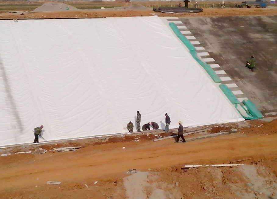 Nonwoven PP Filament Geotextile Needle Punched Filtration Drainage Reinforcement Fabric Nonwoven PP Long Fiber Geotextiles