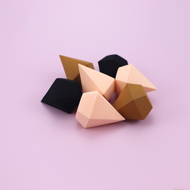 Diamond Super Soft Powder Puff Latex Cosmetic Makeup Sponge Wholesale Beauty Supplies Tool