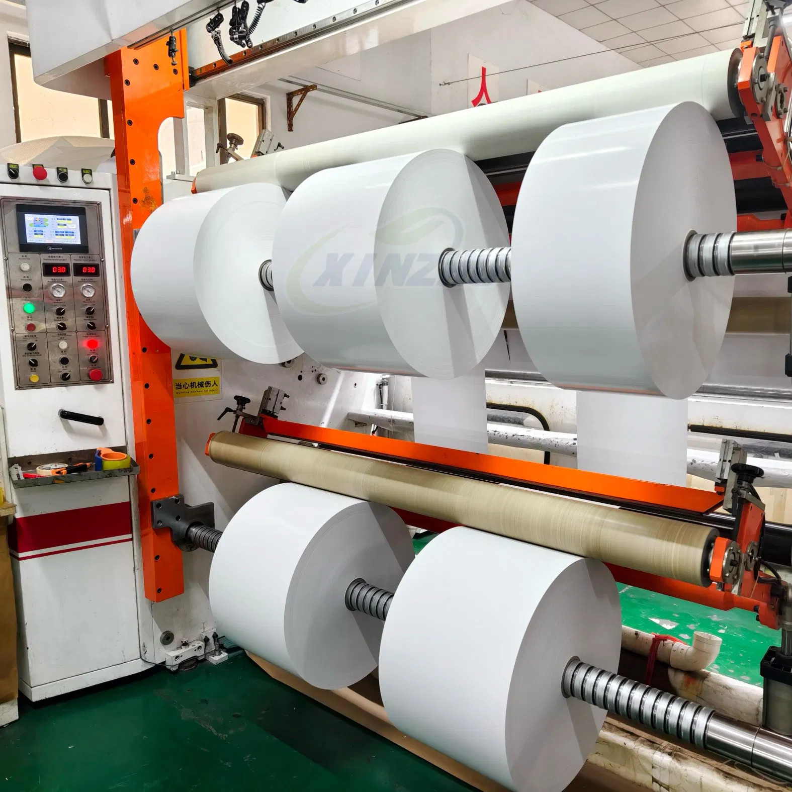 75mic Matte Synthetic Paper for Tires Labels, Tear-Resistant Self-Adhesive Label Material