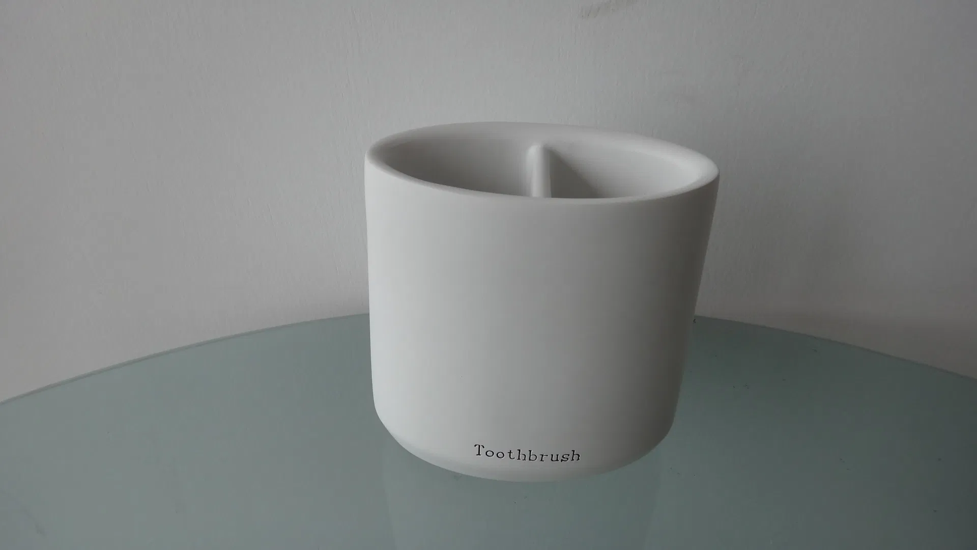 Top Selling Home Use Polyresin Toothbrush Holder (BP2392-WP)