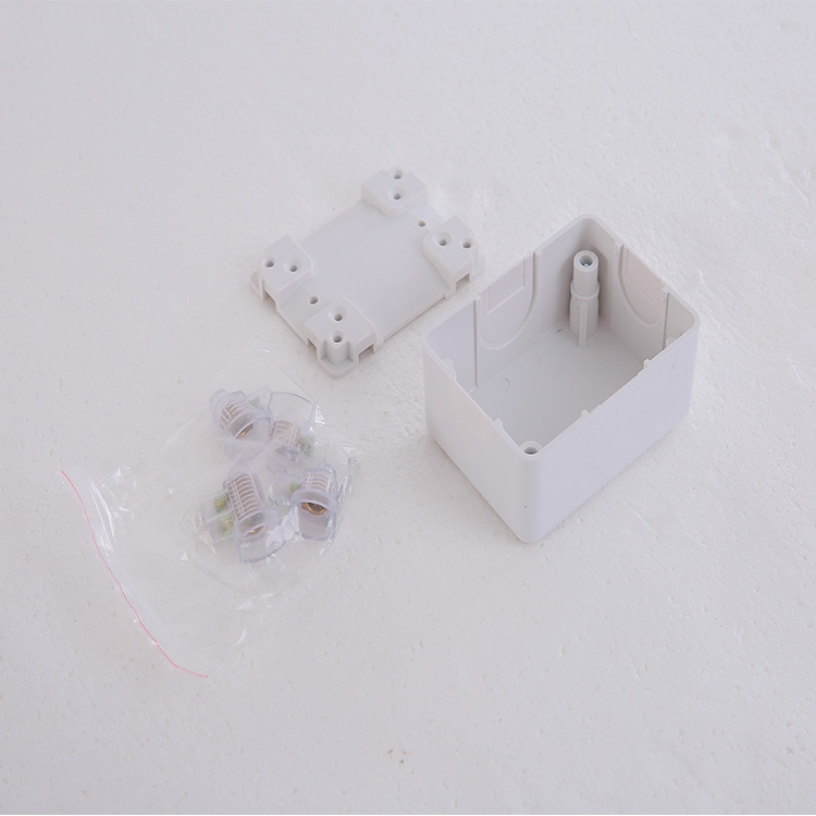 Wall Boxes Moulded Plastic 1 Gang with Sliding Nuts
