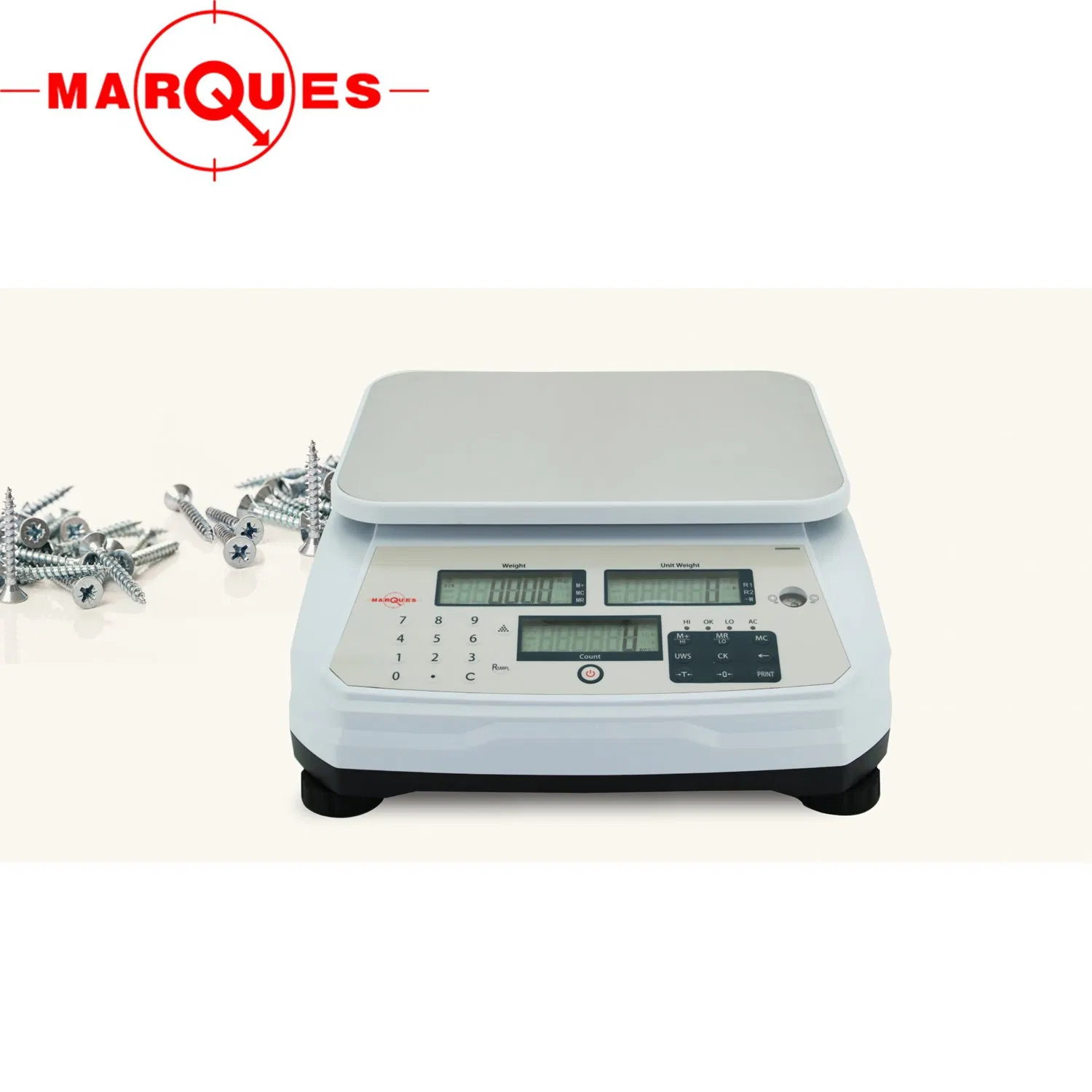 Кухонные весы Marques MCS-CT с платформой из нержавеющей стали