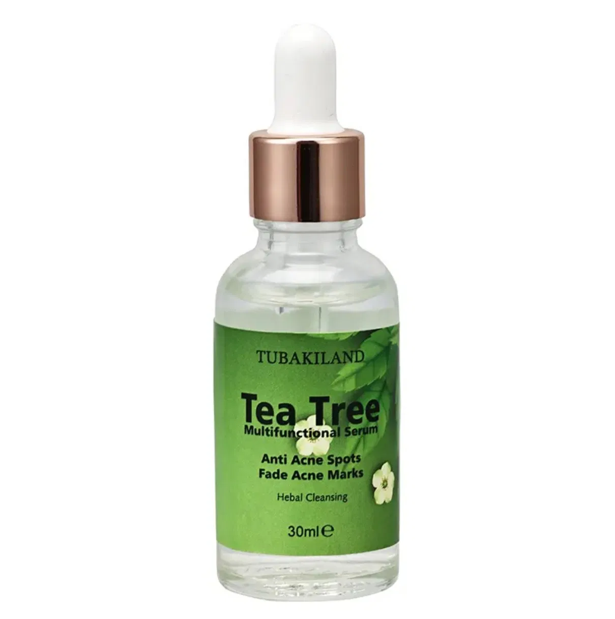 OEM/ODM 100% Skin Brightening Heat Protectant Vitamin E Glass Bottle Face Serum
