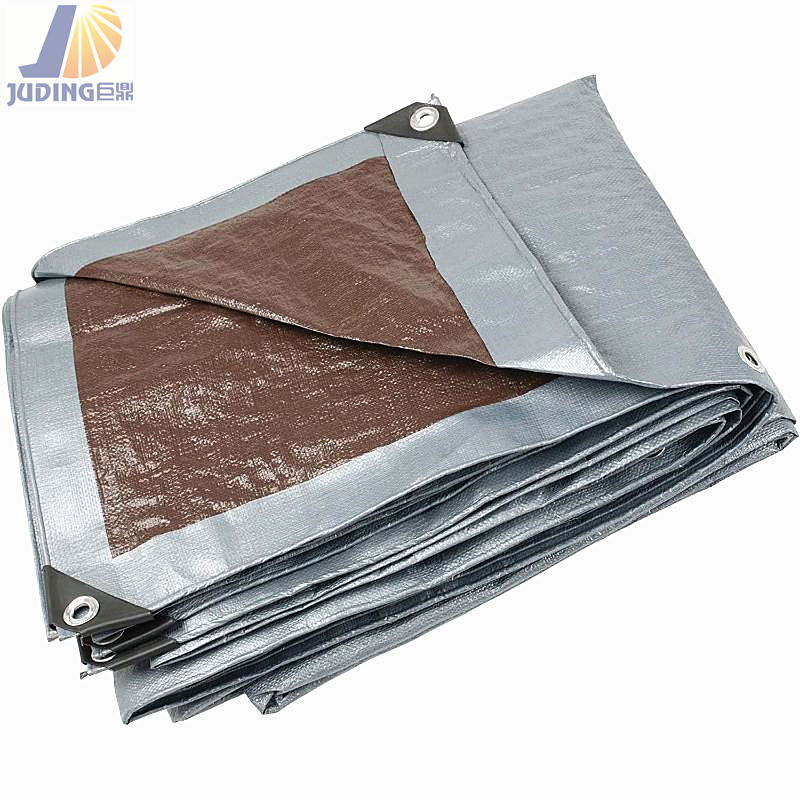 Plastic Canvas Sheet PE Tarpaulin Blue Color Waterproof Outside Cover Truck Cover