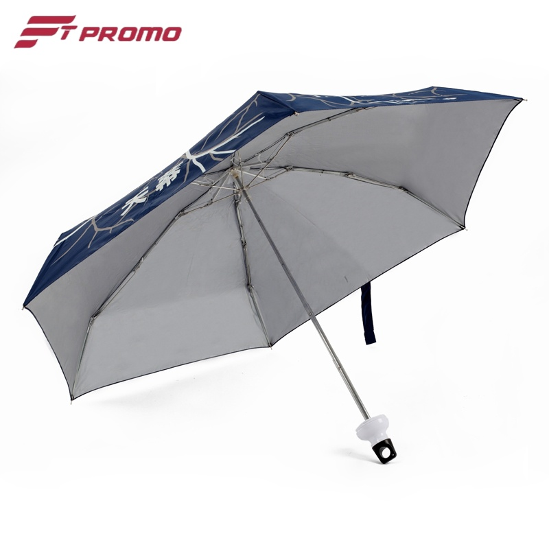 Bottle Shape Manual Open 5-Section Folding Umbrella