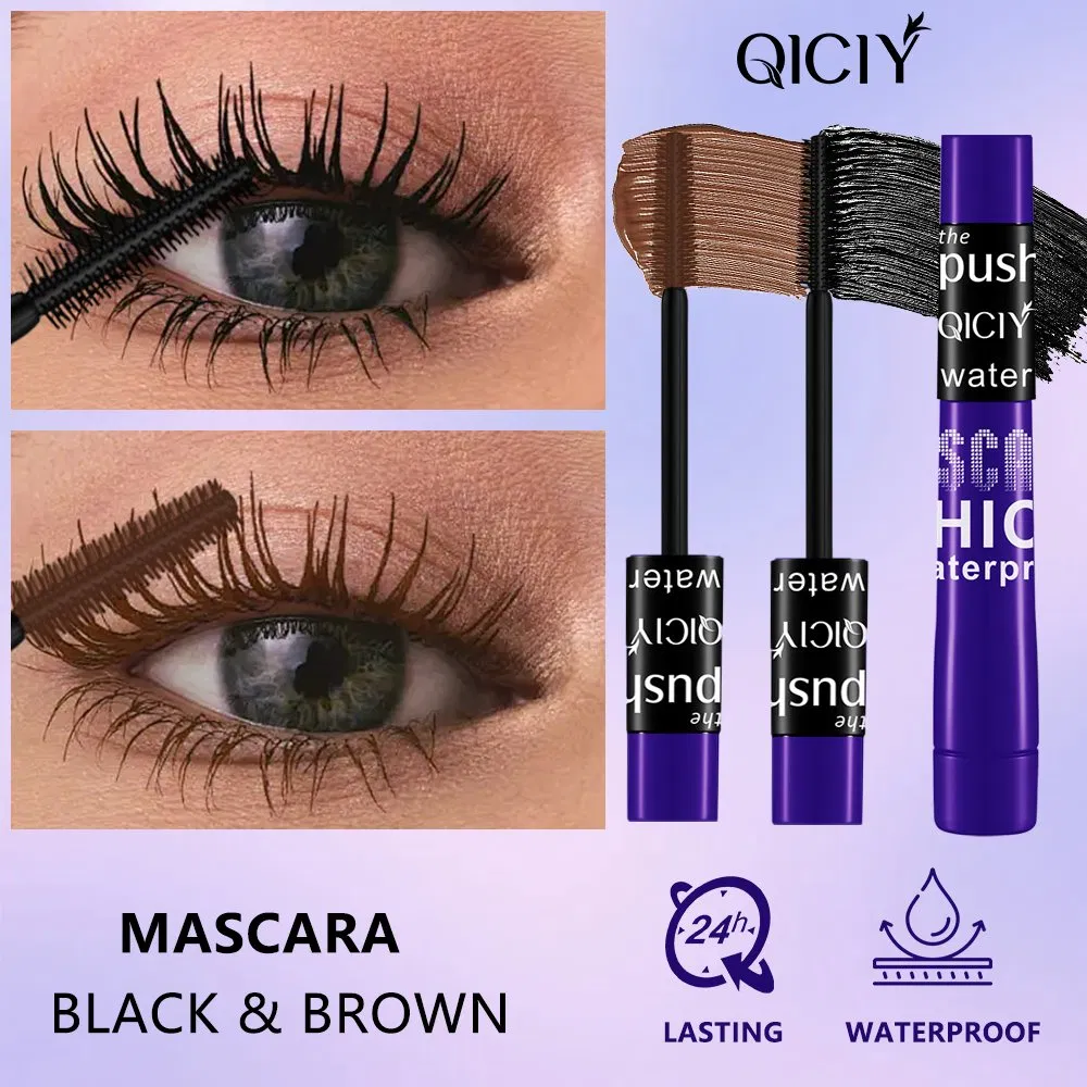 2 Styles 10g Black Brown Eye Makeup Mascara