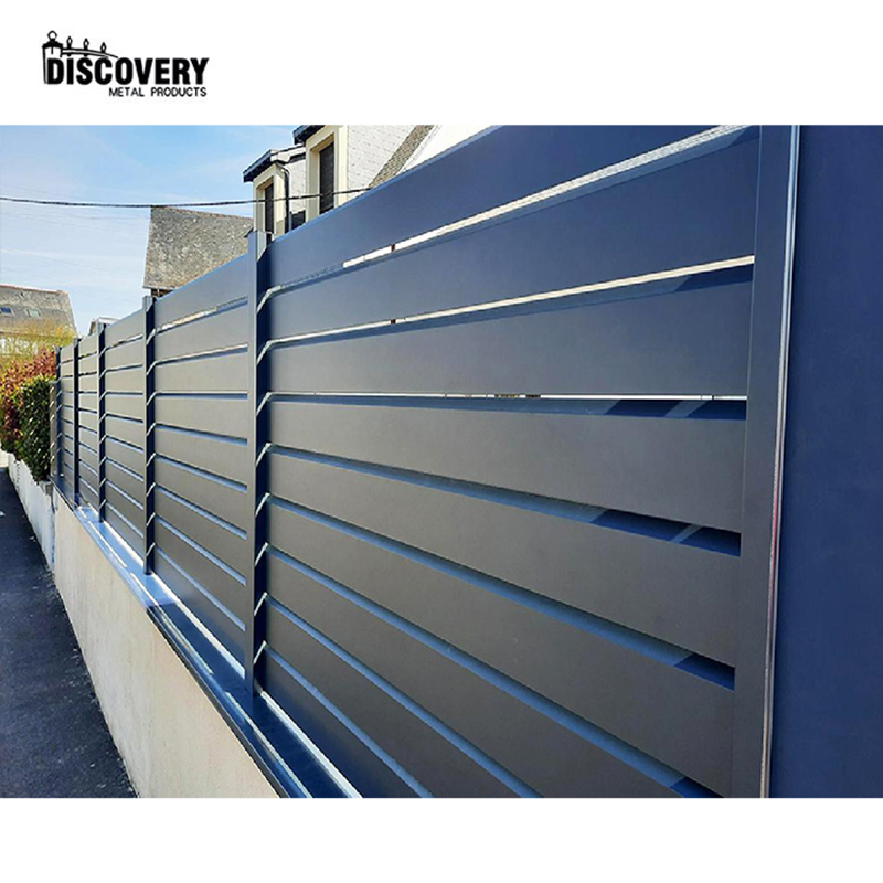 Factory Direct Sale Sheet Metal Fencing Louver Aluminum Fence