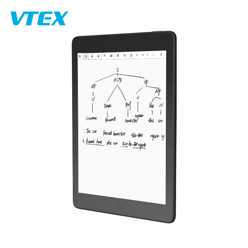 Vtex 10 Inch Chinese Ebook Reader Support WiFi Bt TF Ebook Pdf 90 Days Standby Ebook for Kids Android 11