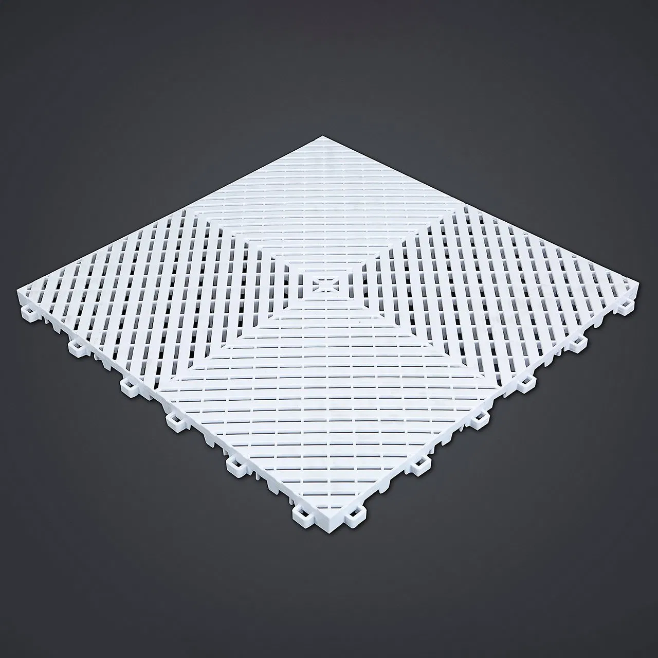 Напольная плитка для гаража AGS, 18 мм, с дренажем