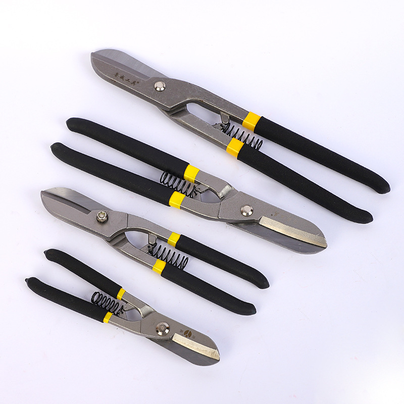 Heavy-Duty Manual Tin Shears Manual Tin Shears Multifunctional and Labor-Saving Cutting German Tin Shears