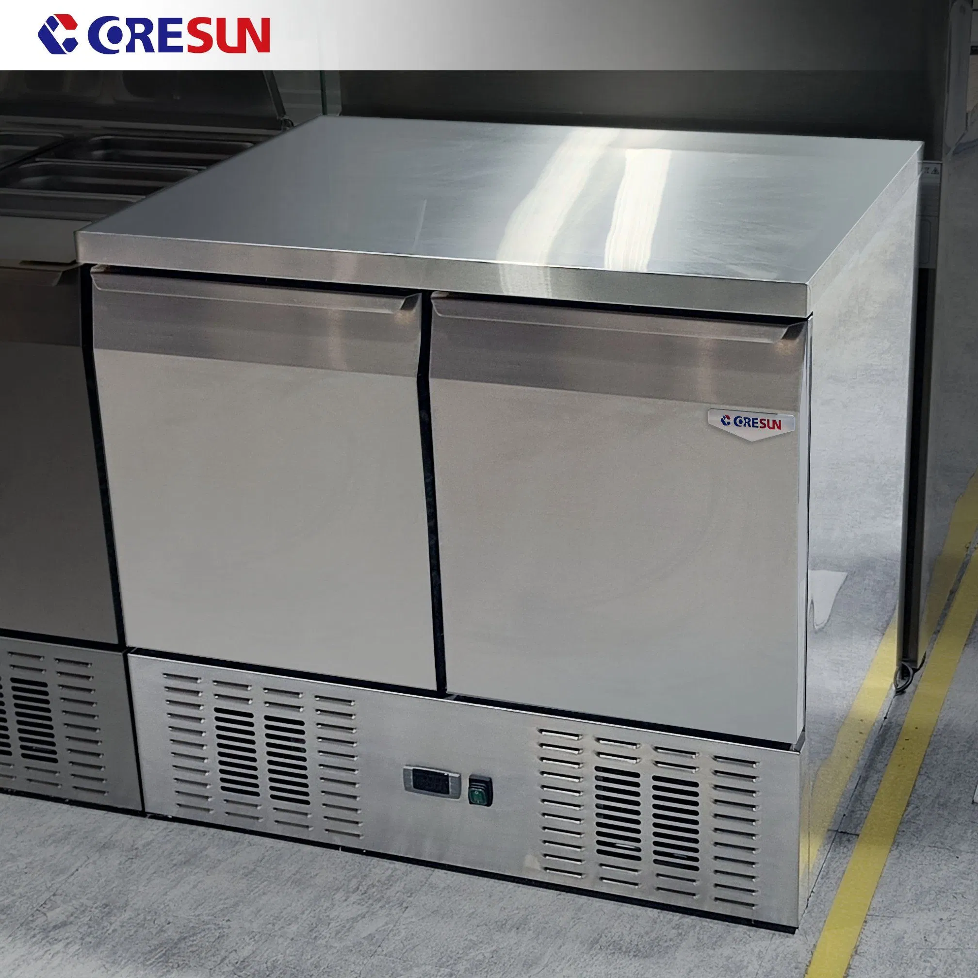 Durable Cold Storage Unit for Restaurant Salad Displays