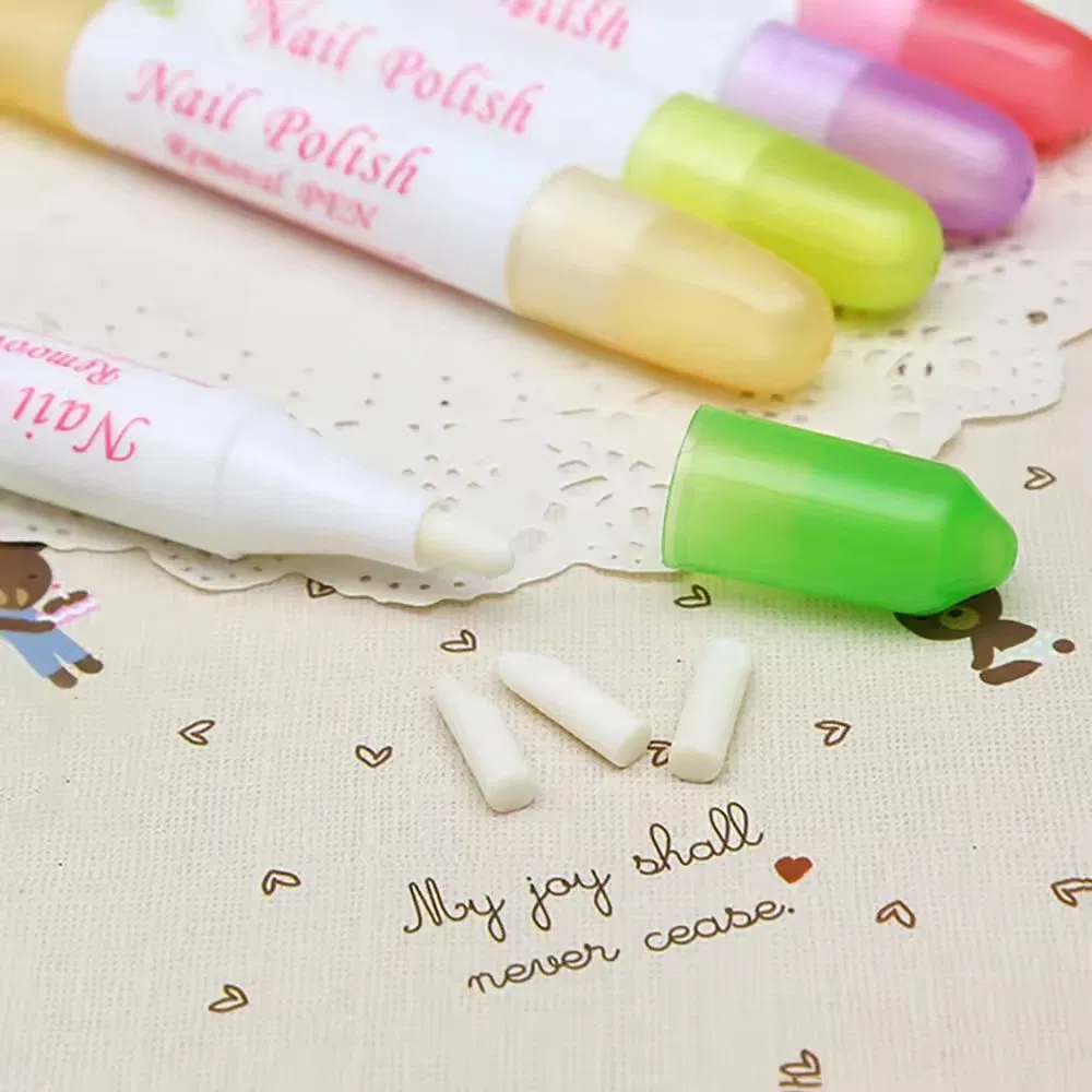 Factory Price Nail Cleaning Brush Nails Polish Remover Pen Supplies Tools Manicure Accessories