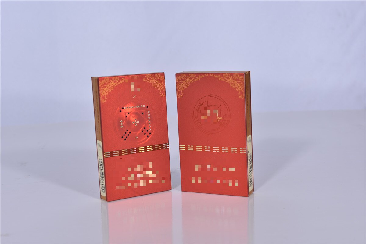 Custom Empty Cigarette Pack Offset Printing Cardboard Display Box for Tobacco