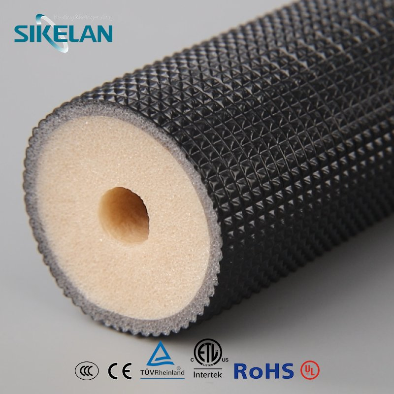 Customized Colors Industrial Pipeline HVAC Air Conditioning PE Insulation Pipes