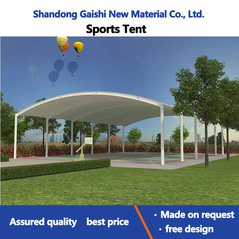 Membrane Structure PVDF Tensile Fabric Tent for Basketball Court