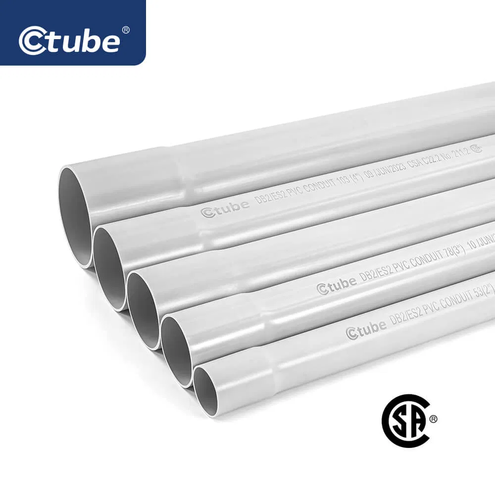 Труба PVC дренажная Ctube 1 дюйм, 10 футов, Sch40