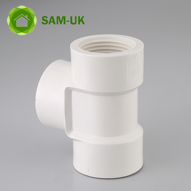 PVC Male Female Thread Tee