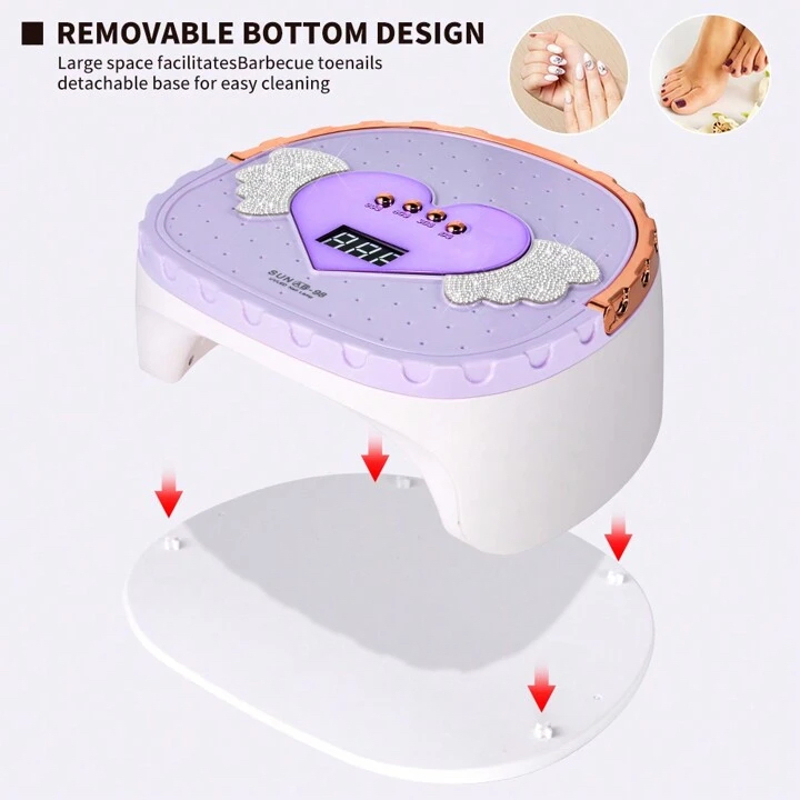 Professional Wholesale 248W Plug-in UV LED Nail Lamp for Nail Supplies