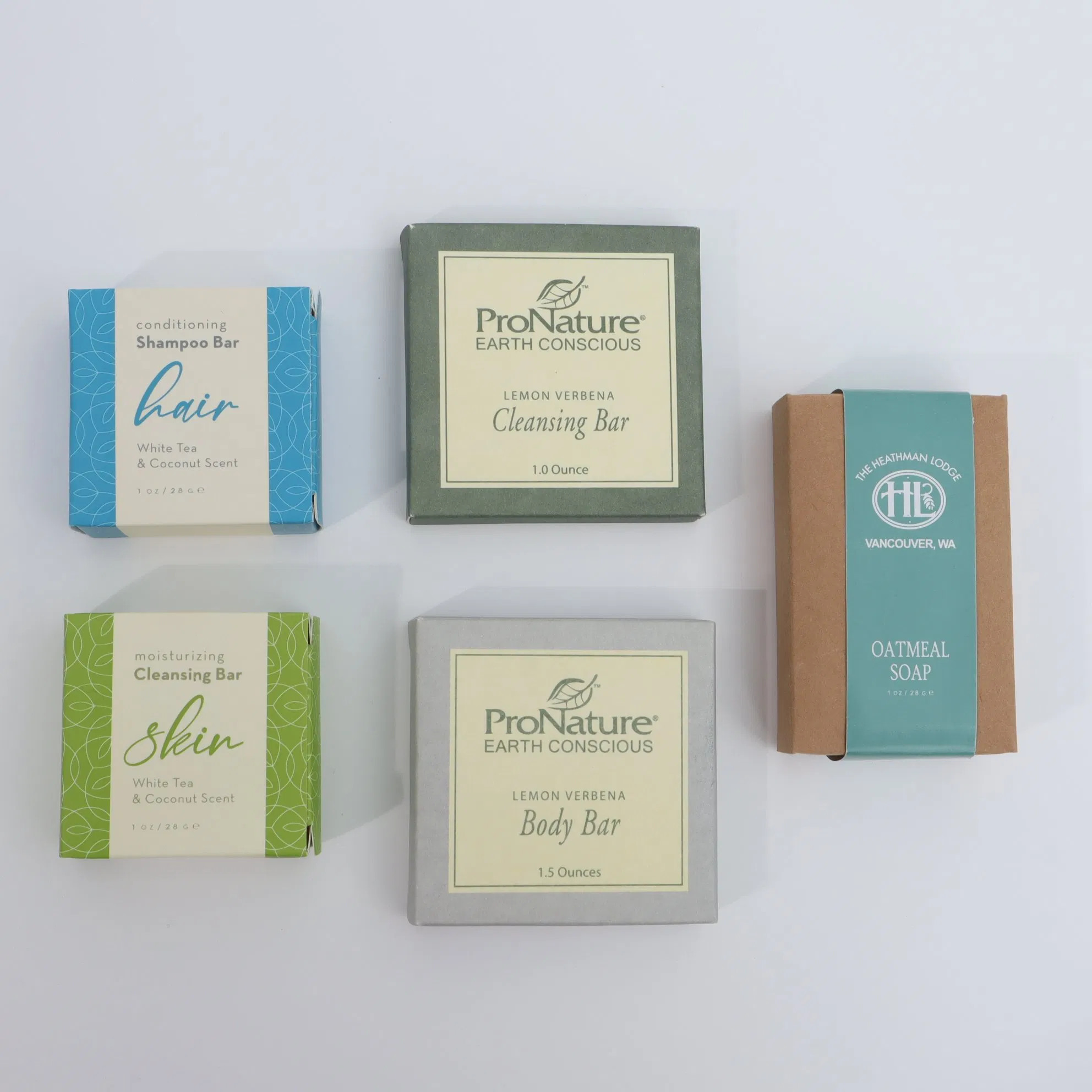 Plastic-Free Paper Boxed Natural Ingredients Hotel Soap Disposable Bath Soap for Hotel Amenities and Guest Room Supplies