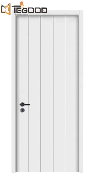 Wooden Door PVC WPC Latest Designs Panel Interior Room MDF Main Doors for Houses for Bedroom