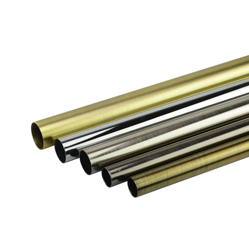 Curtain Rods for Window Splicing Curtain Rods, Single Window Curtain Rod Set with Brackets, Decorative Blackout Metal Curtain Rods/ Curtain Pole