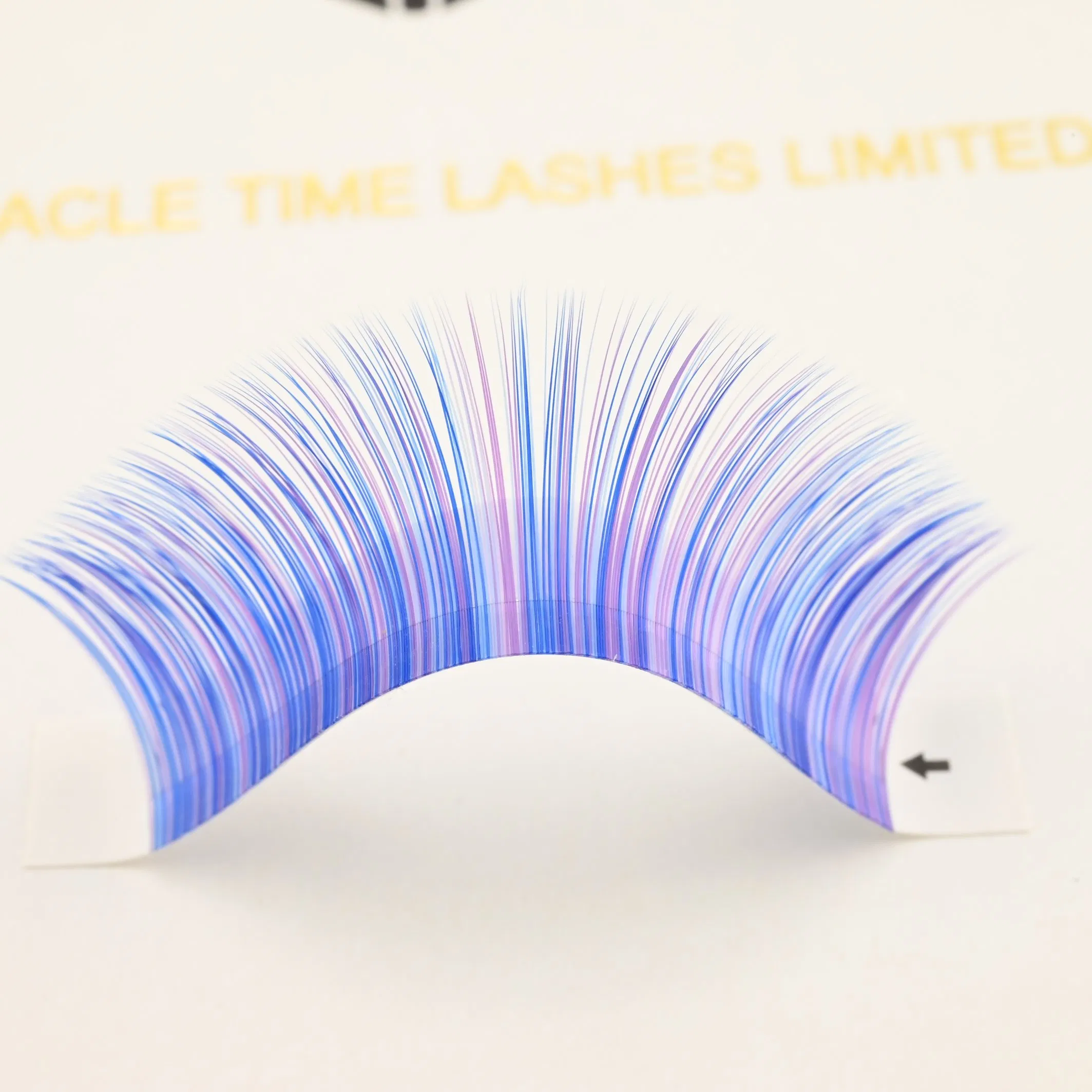 Mt Lashes Supplier Mix Colored Fake Eyelash Extension Makeup Women Mink Silk Lash