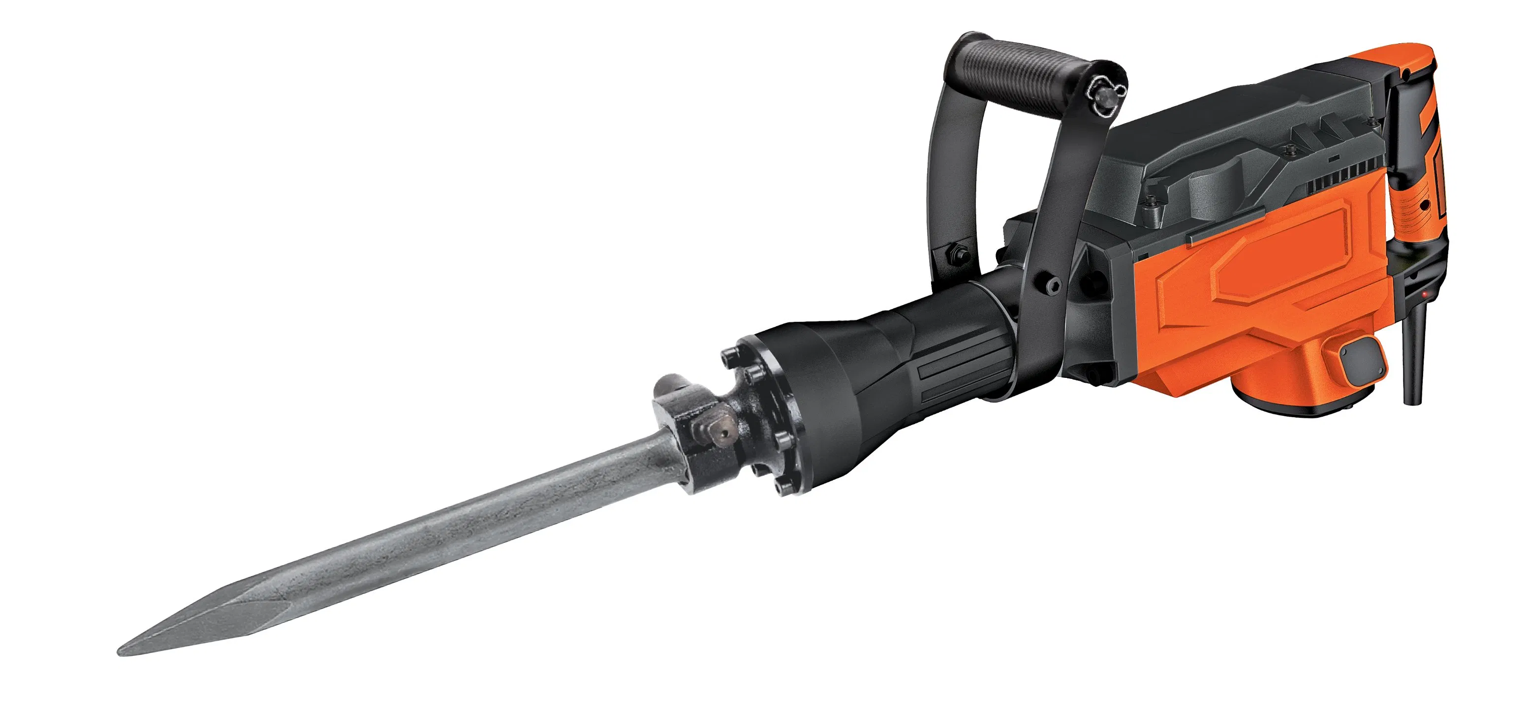 Industrial Heavy-Duty Demolition Hammer 1600W Impact Force Concrete Breaking & Wall Demolition Tool