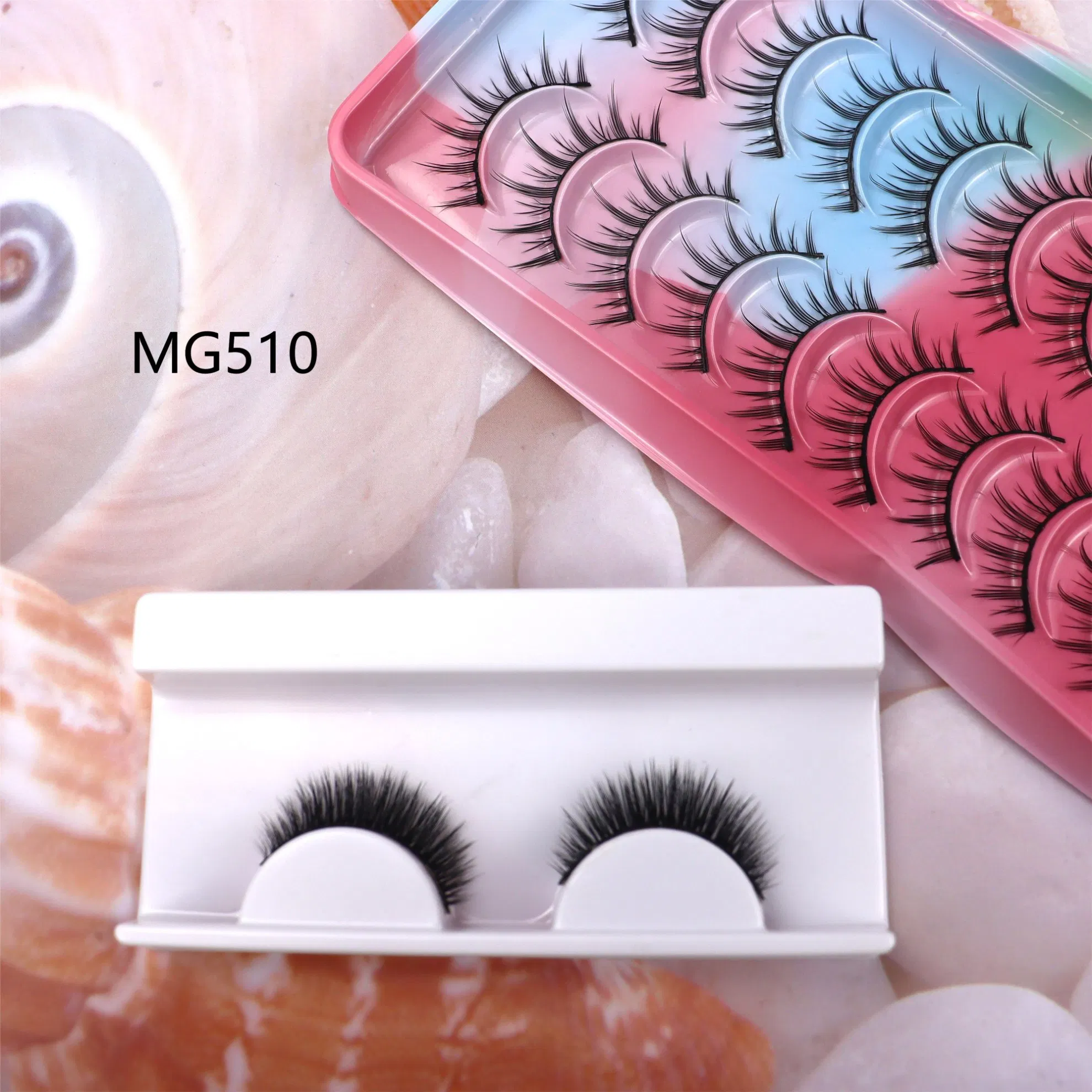 Make up Vendor Human Hair Eyelash Mink Eye Lash Wholsale Strips Eyelashes