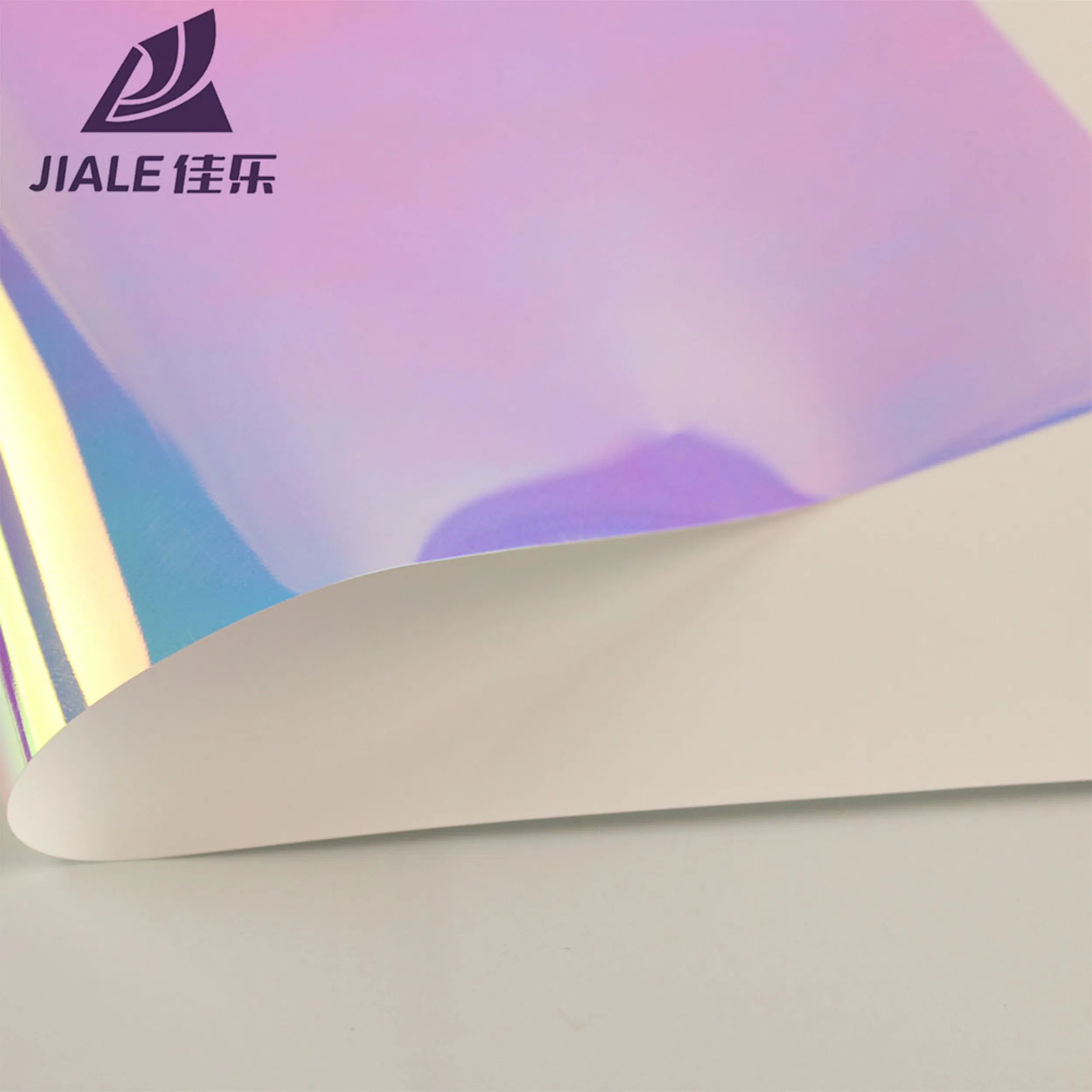 Best Seller Colorful Fantasy Rainbow Film Composite Pet Porcelain White Film