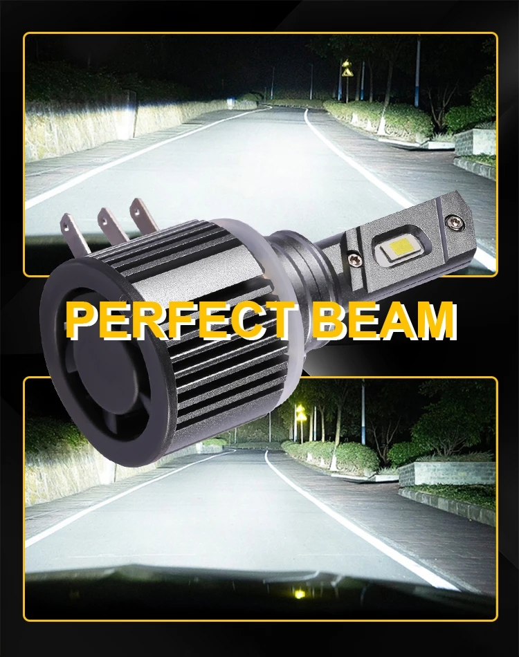 H15 H4 LED Headlight 100W 12000lm